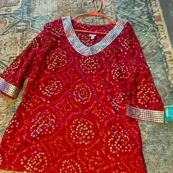 Calypso for Target woven tunic - Picture 5 of 7